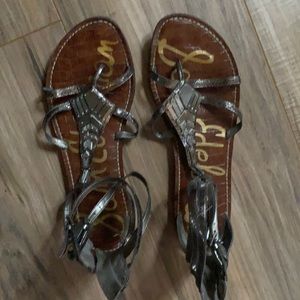 Sam Edelman gladiator zip sandal